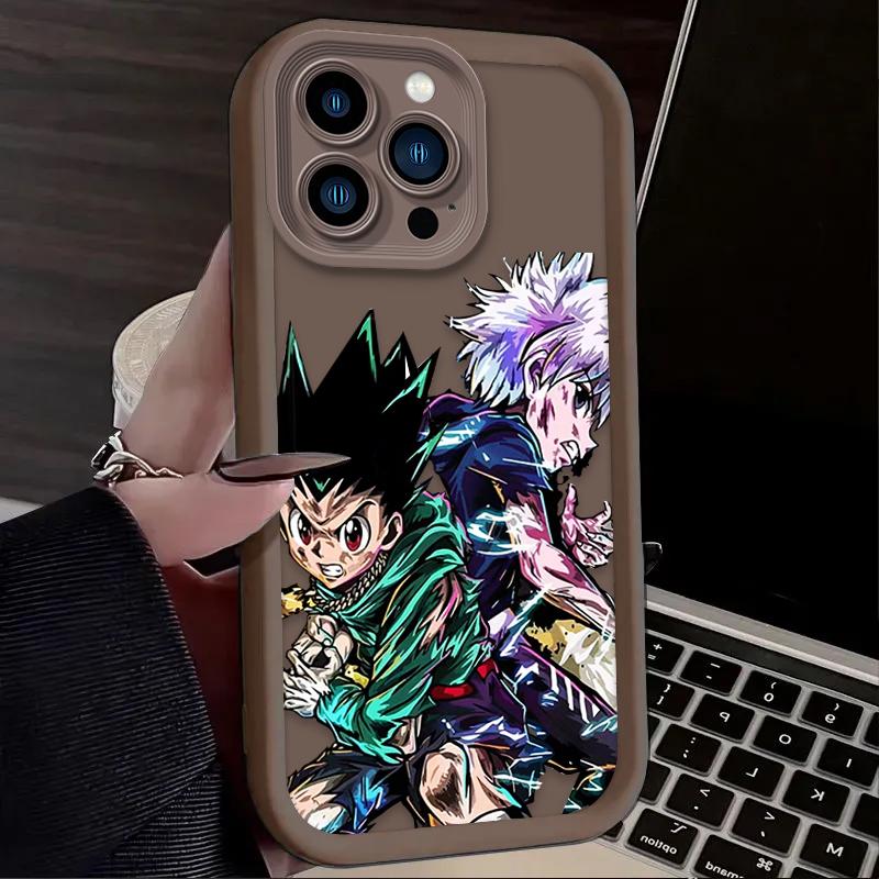 

Hunter X Hunters Anime Case For iPhone 15 16 14 13 12 11 Pro Max X XS X S Max XR SE 2020 7 8 Plus iphone16 Soft Silicone Cover For iPhone 16 ProMax