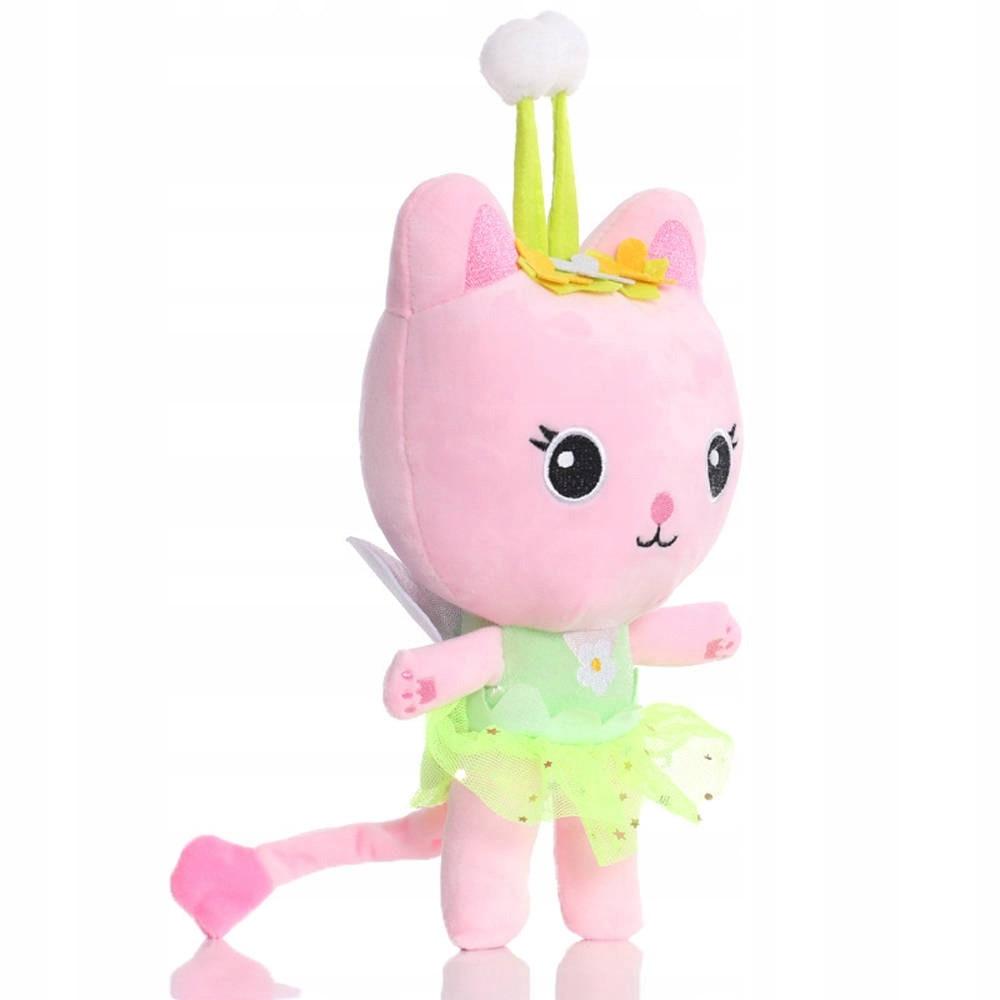 Plush Pet Cat House Gabi 31cm Soft Stuffed Animal Toy for Kids Age 3+ Bedroom Decor Safe Gift Multicolor