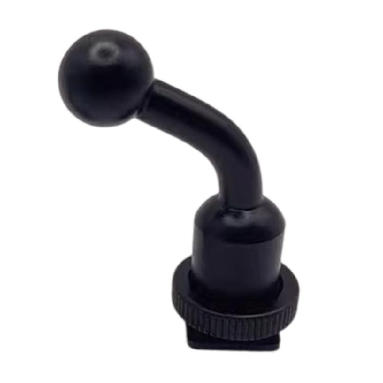 

Professional Aluminum Alloy Camera Adapter Combines 17mm Ball Head Cold Shoe Mount 1/4inch Tripod Thread Design