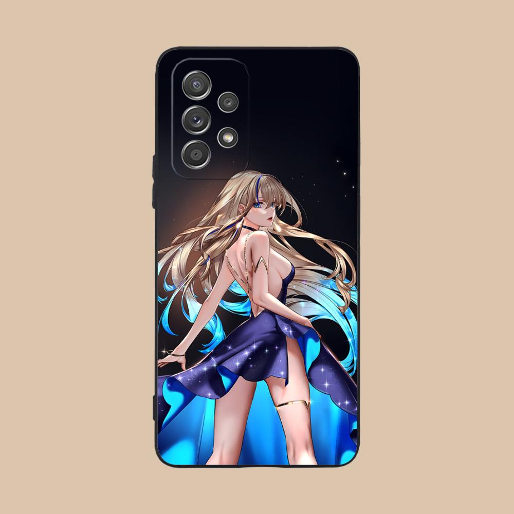 HSR Serval Matte TPU Mobile Phone Case for Samsung Galaxy A56 55 54 53 52 51 36 35 34 23 16 15 5G Colorful Cover