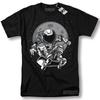 Astronaut Skateboarding Shirt Space Galaxy Cool Gift Graphic T-shirt