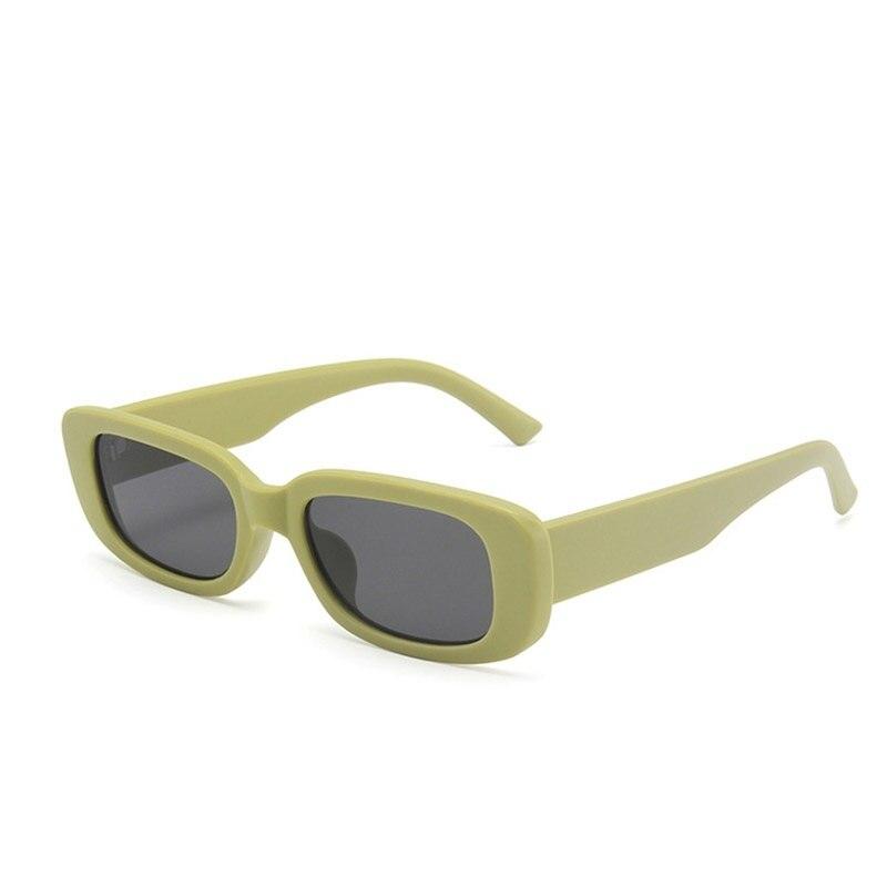 small green sunglasses