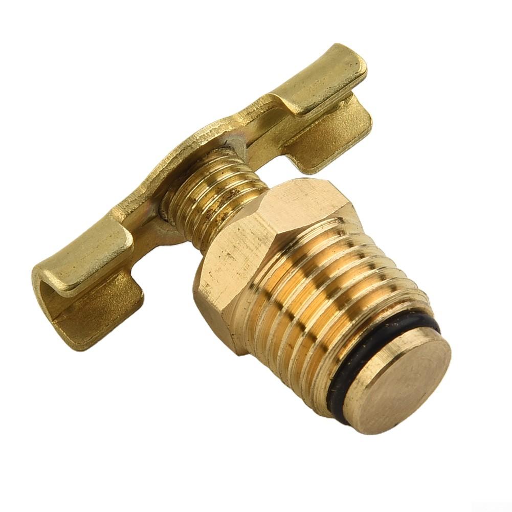 1/4 Valvă de purjare a rezervorului de gaz din alamă, tip nou, 2 puncte, în formă de T