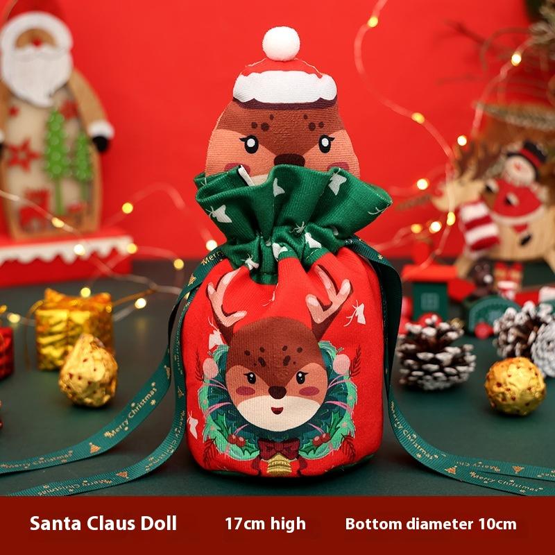 Christmas Apple Bag Children's Gift Bag Kindergarten Candy Bag Christmas Eve Apple Packaging Gift Box