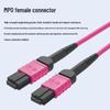 Boyang 12-Core MPO-MPO OM4 Multimode Fiber Optic Patch Cable