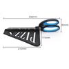 Pizzaschere Messer Pizza Schneidwerkzeug Edelstahl Pizzaschneider Slicer Backwerkzeug Multifunktional mit abnehmbarem Spatel