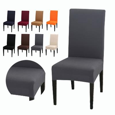 Huse pentru scaune pentru scaune de sufragerie Slip Stretch, nuntă, banchet, petreceri, extensibile, detașabile
