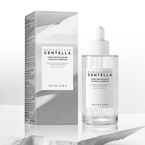 Skin1004 Madagascar Centella Tone Rozświetlająca ampułka w kapsułkach 100ml