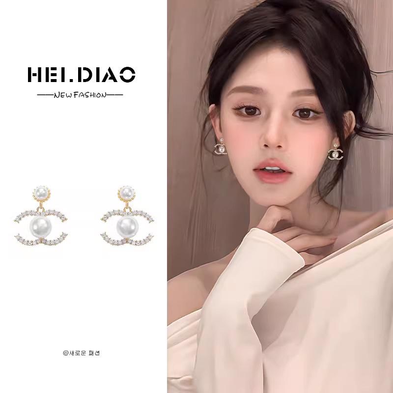 

Элегантные клипсы с жемчугом для непроколотых ушей - Шикарный и роскошный дизайн Earrings