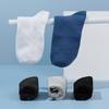 Herren Sport Kurze Socken 5 Paar Niedrig geschnitten Atmungsaktiv Feuchtigkeitsabsorbierend Geruchshemmend Leicht Bequem Schwarz Weiß Grau Gemischtes Pack