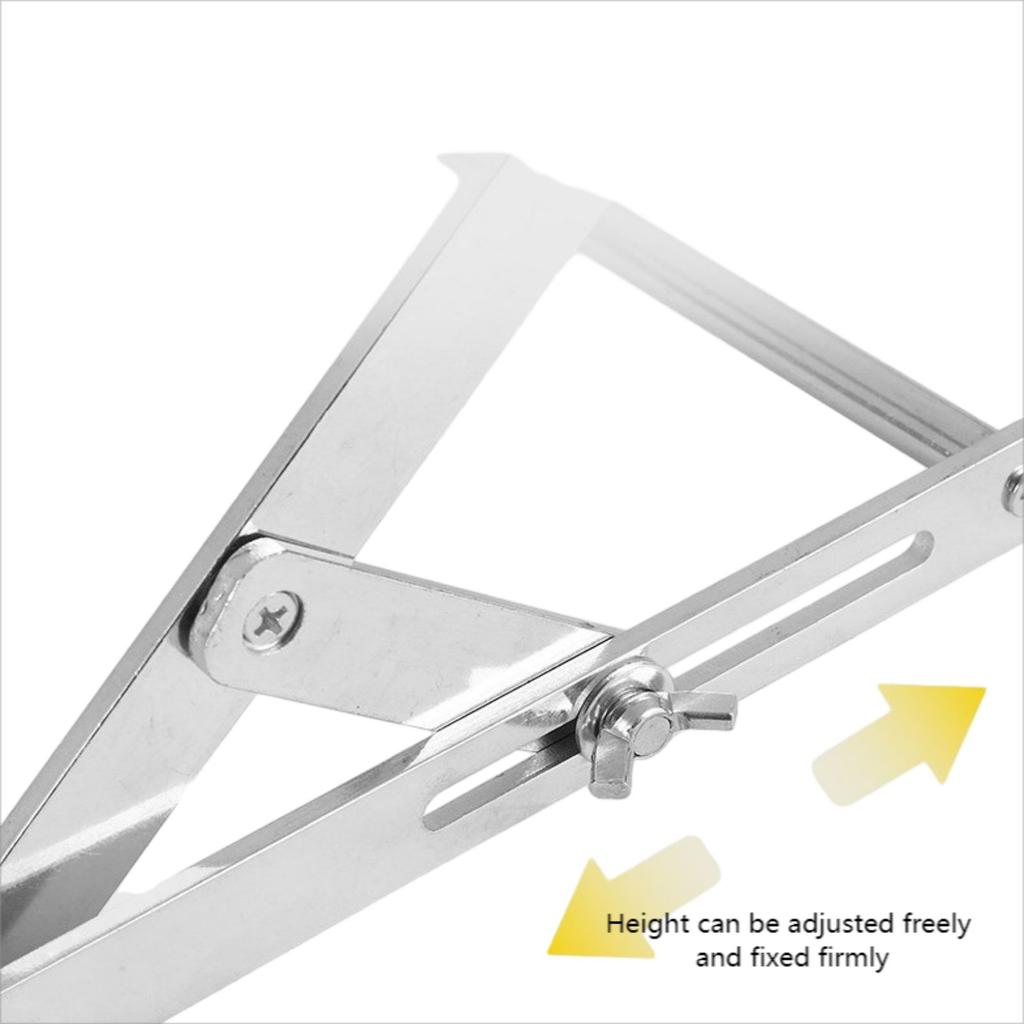 Table Saw Stand, Adjustable Cutting Machine Support Frame, Rust-proof Metal Cutting Machine Work Support Stand, Adjustable Height Support Frame