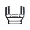 For Ford Mustang Carbon Fiber Central Control Air Conditioning CD Panel Cover Trim Sticker Car Styling 2015-