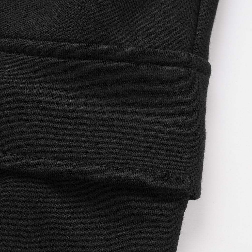 Men's And Women's Casual Solid Color Drawstring Trousers, Men's Loose Sporty Multi-pocket Straight-leg Work Pants