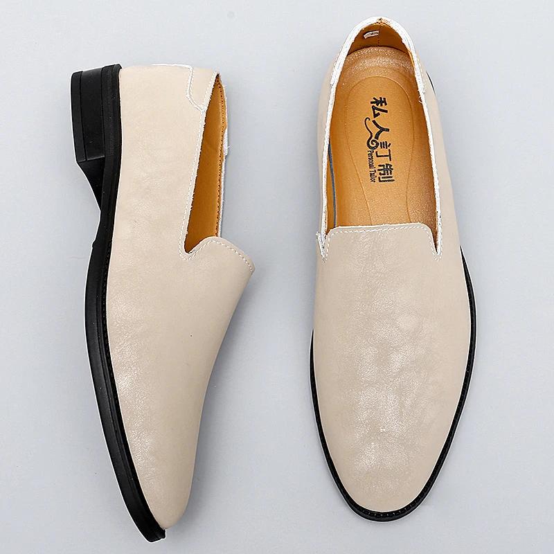 

Повседневные мокасины мужские простые повседневные деловые туфли на низком каблуке дышащие легкие удобные туфли для парикмахеров 48