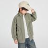 Boys' Stand-Collar Waffle Knit Casual Jacket