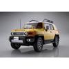Fujimi Model 1/24 Scale NEXT Series No. 10 Toyota FJ Cruiser (Two-Tone Yellow) Pre-Colored Plastic Model Car NX10