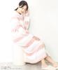 ON NISHIKI Winter Loungewear Dress with a Wearable Long Extra Long Warm and Fluffy Loungewear Women's Blanket, Fluffy, Sleeves, Length, Micro-Fur,