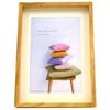 KING Photo Frame Wooden Frame 2L Natural 70165 JK101-2L-NT
