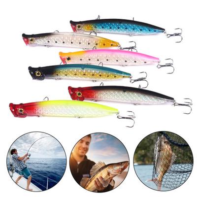 Fishing Bait Artificial Lure with Sharp Hook Realistic Looking 3D Eyes Vibrant