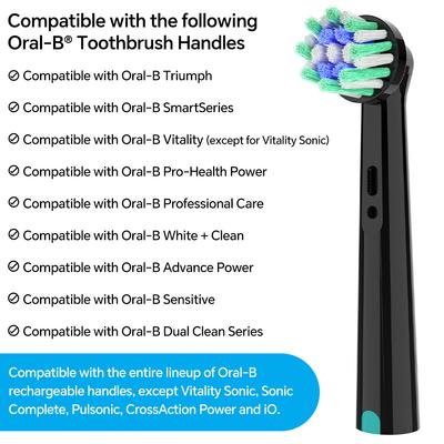 4 12 20 Pack Replacement Brush Heads Compatible with Oral B Electric Toothbrush, RotatingToothbrushes Head Refills for 1000 8000