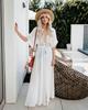European & American Women's Lace Stitch Cardigan: New Seaside Vacation Sun Protection Cover-Up