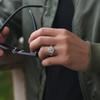 New Praying Hands Ring Retro Zinc Ring Trendy Fashion Men's Ring