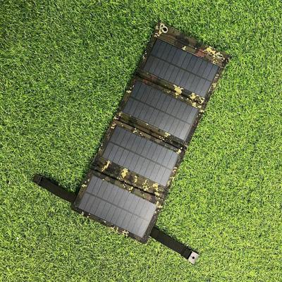 Portable Solar Charger Kit with USB Port and Flexible Foldable Panel