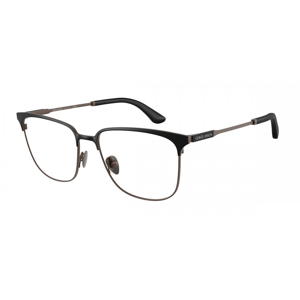 

Giorgio Armani Ar5163 3001 Men Eyeglasses Matte Black/Brown/53-17-145