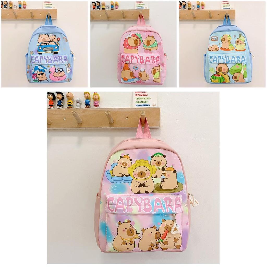 Cartoon Kids Delightful Backpack With Lightweight Design Ideal For School Use