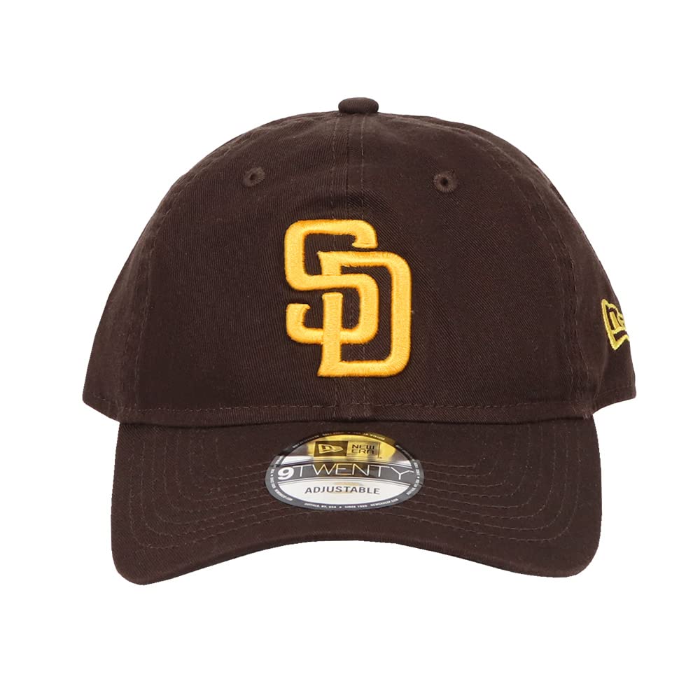 [New Era] Cap NewEra 9TWENTY CAP MLB Logo Major League Low Cap Men's Women's Hat San Diego Padres Brown 60235242 [Item]