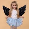 Angel Wings Unisex Costume Accessory Adults And Kids Glittery Wings for Cosplay Prop Halloween Party Stage Performance