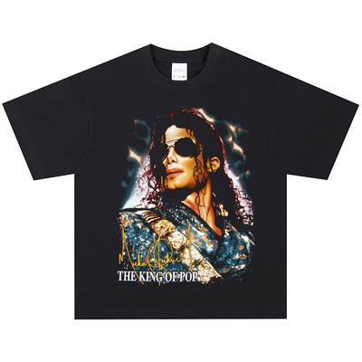 Camiseta de Michael Jackson, Tejido Suave, Informal para el Uso Diario