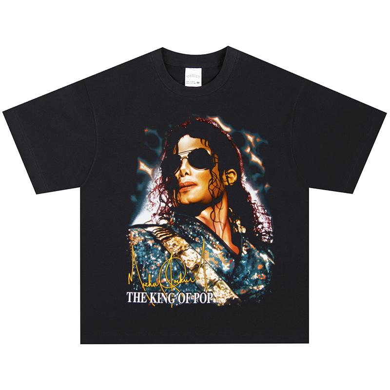 Michael Jackson T-Shirt, Soft Fabric Casual Daily Wear