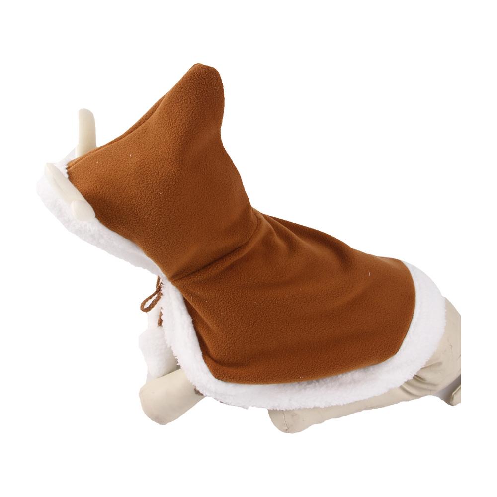 Christmas Dog Clothes Dog Cloak With Hat Fawn Pet Dress Up Cat Costume Cat Christmas Outfit Cat Cape For Fall Winter Cats Small