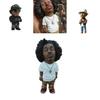 Hip Hop Rapper Bro Shakur Snoop Dogg Action Figure For Music Fans Hand-sculpted And Hand-colored Statue