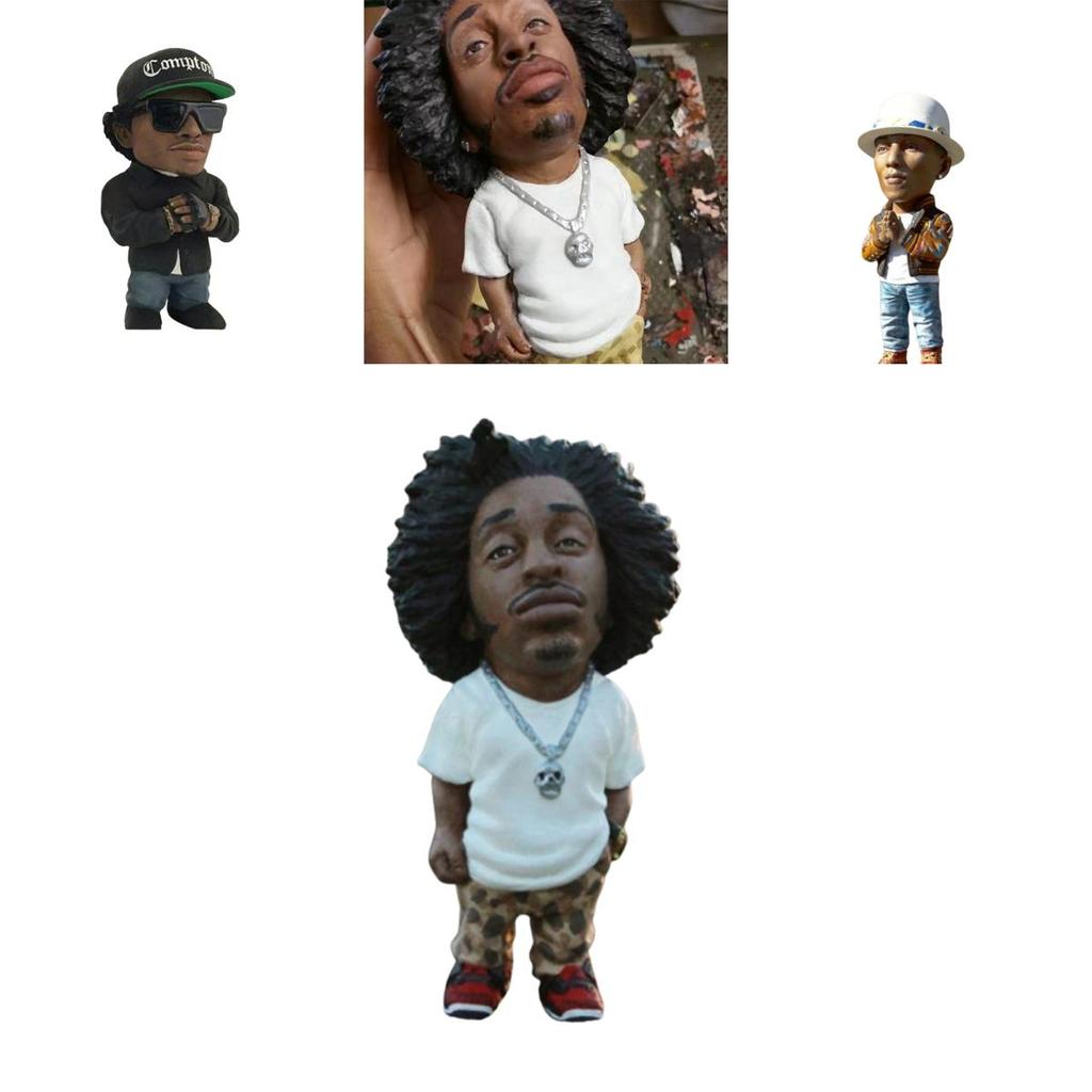 Hip Hop Rapper Bro Shakur Snoop Dogg Action Figure For Music Fans Hand-sculpted And Hand-colored Statue