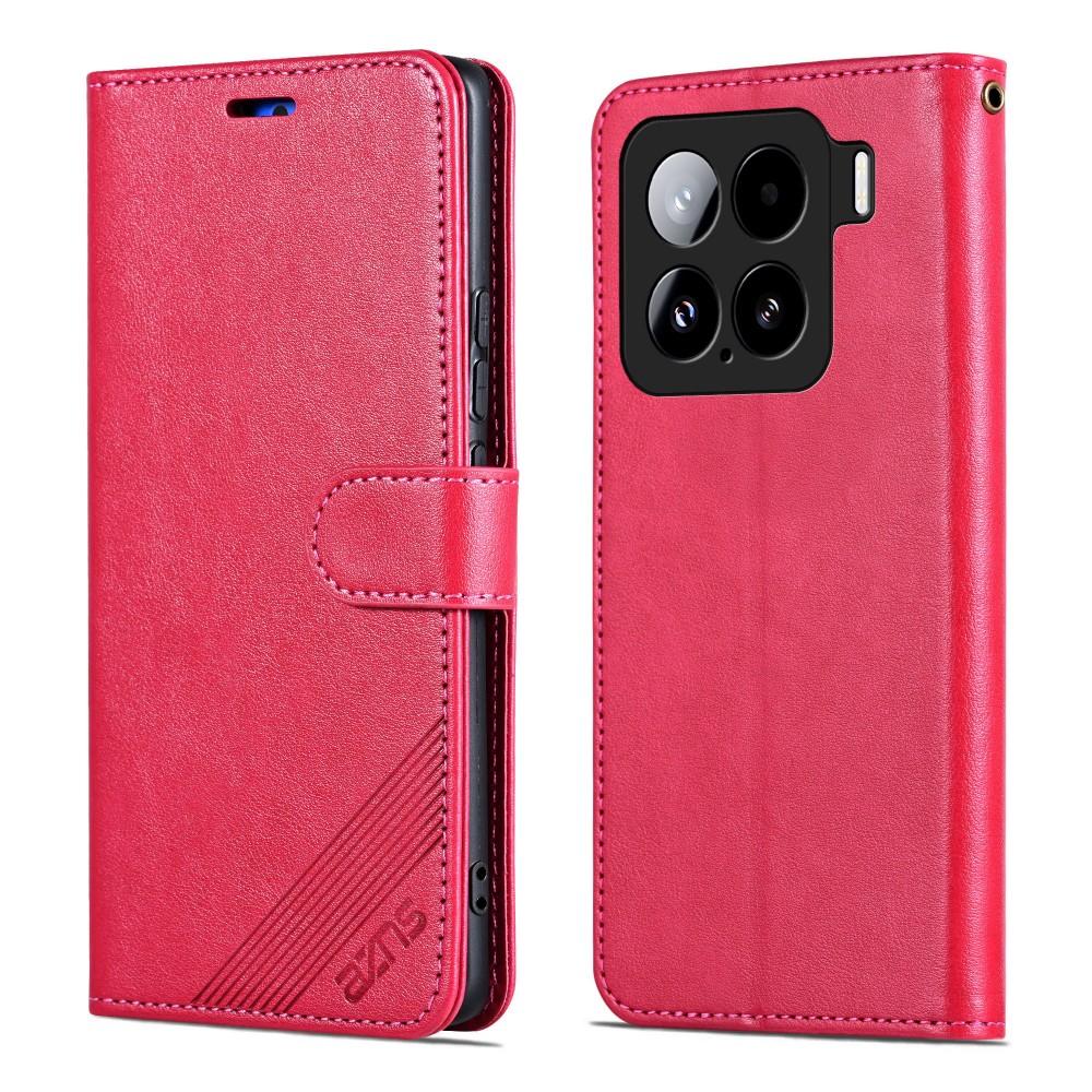 For Xiaomi Mi 15T Pro Case Luxury PU Leather Stand Card wallet Protective Back Cover Case For Xiaomi Mi 15 14T Pro 15Ultra Shell Xiaomi 15 Pro розы красного