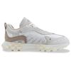 Li Ning Tendência Amortecimento Antiderrapante Resistente à Abrasão Cano Baixo Sapatos Casuais Esportivos Feminino Bege AZGS034-5