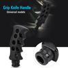 Universal Manual Transmission Car Gun Grip Knife Handle Gear Shift Lever Knob Shifter Black