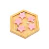 Agate Star Pendant Necklace Jewelry Powder Crystal Necklace Fashion Valentine'S Day Gift 20 * 6