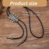 1pc/1pair Metal Bolo Tie Carnivals Necktie Carved Pendant Bolo Tie for Shirt Sweater Decorative Adult Birthdays Gift