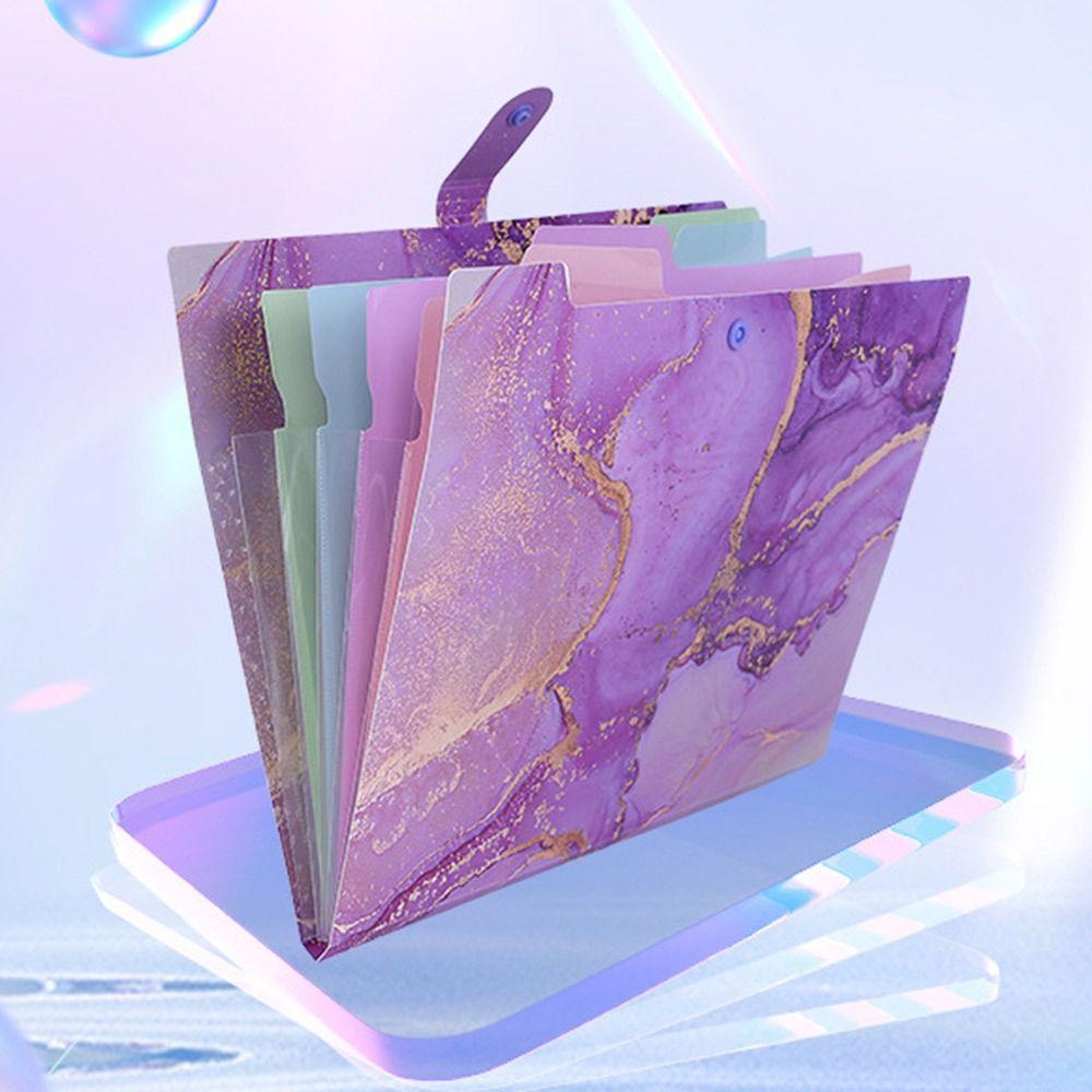 Multi Layered Document Data File Bag Paintings Collection Book Binder Contract Clamp