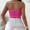 Seamless Breathable Hollow Tube Top: High Elastic Women's Underwear