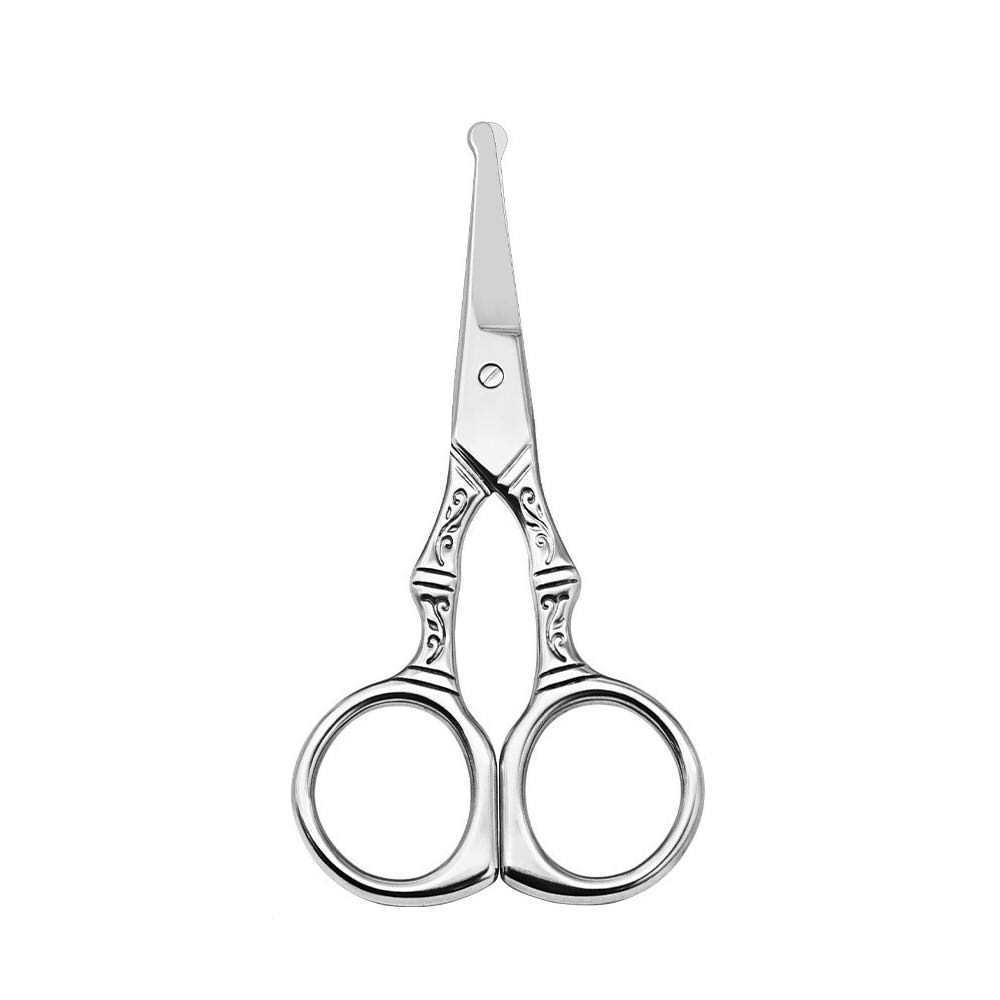 Ciseaux à fil point de croix rétro Grue Dorée - Outil de Beauté et d'Artisanat en Titane