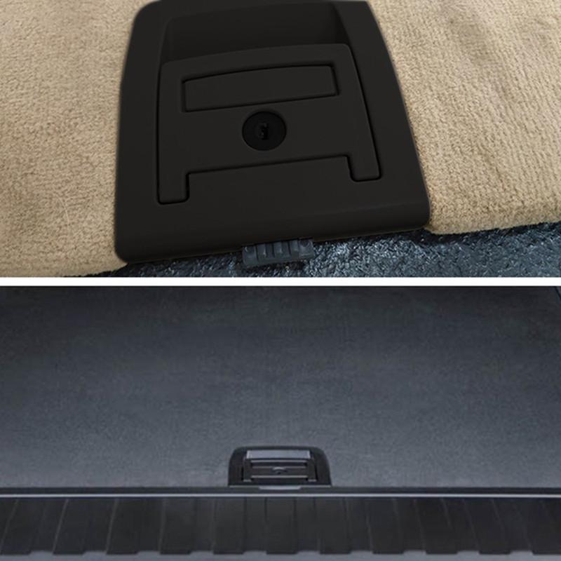 Autozubehör für BMW E70 X5 E71 X6 2006-2013 Kofferraum Heckabdeckung Bodenplatte Matte Teppich Griff 51476958161