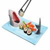 Ceramic Sushi Plate Shark Shape Rectangle Cheese Board Dining Table Kitchen Decoration