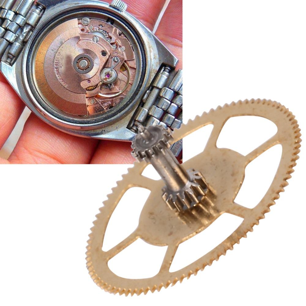 Golden Mechanical Watch Third Wheel Alloy Escape Wheel Replacement  Movement Repair