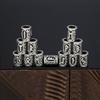 Retro Viking Rune Stainless Steel Beads - Non-Fading Titanium Accessory