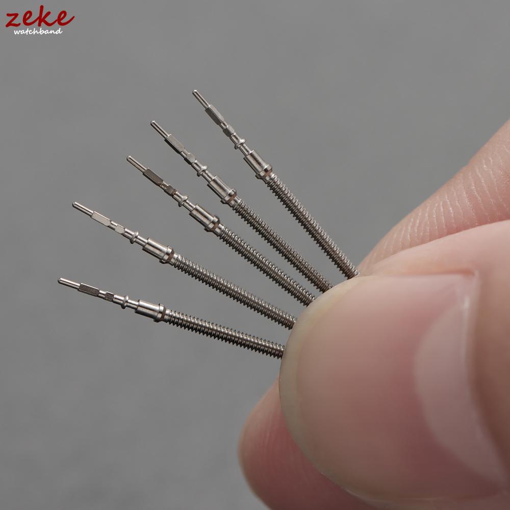 Watch Stem Stainless Steel Spare Parts Fit VK63 VK64 VK67 VK68 VK61 Crown Automatic Mechanical Movement Watch Parts Crown Stem