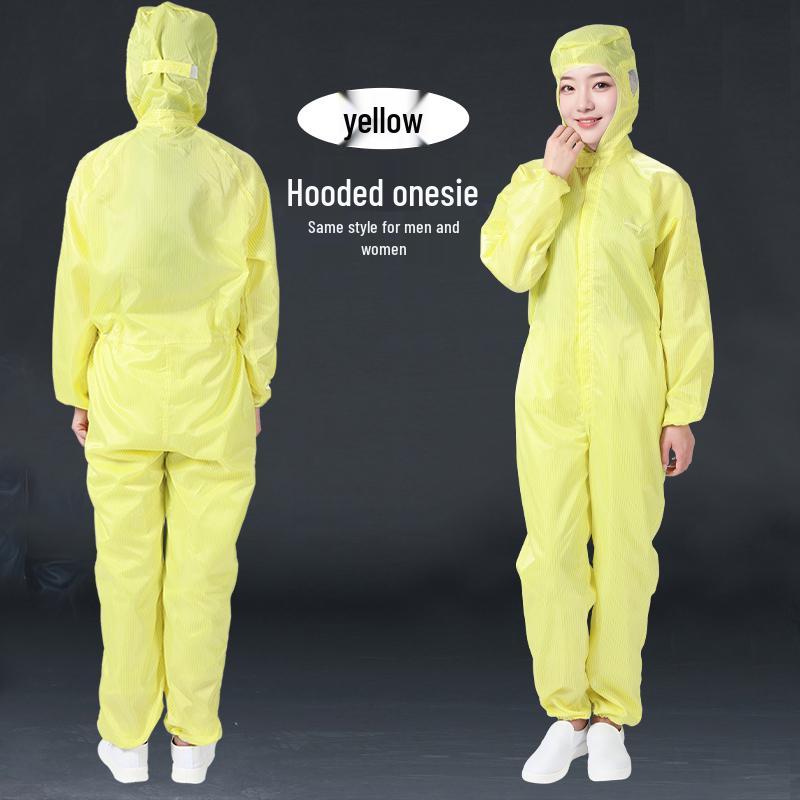 Anti-static Full Body Dustproof Cleanroom Paint Suit Workwear